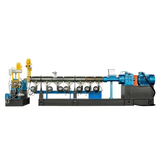 Plastic Flakes Recycling Machinery/ Pet Bottle Washing Pelletizer